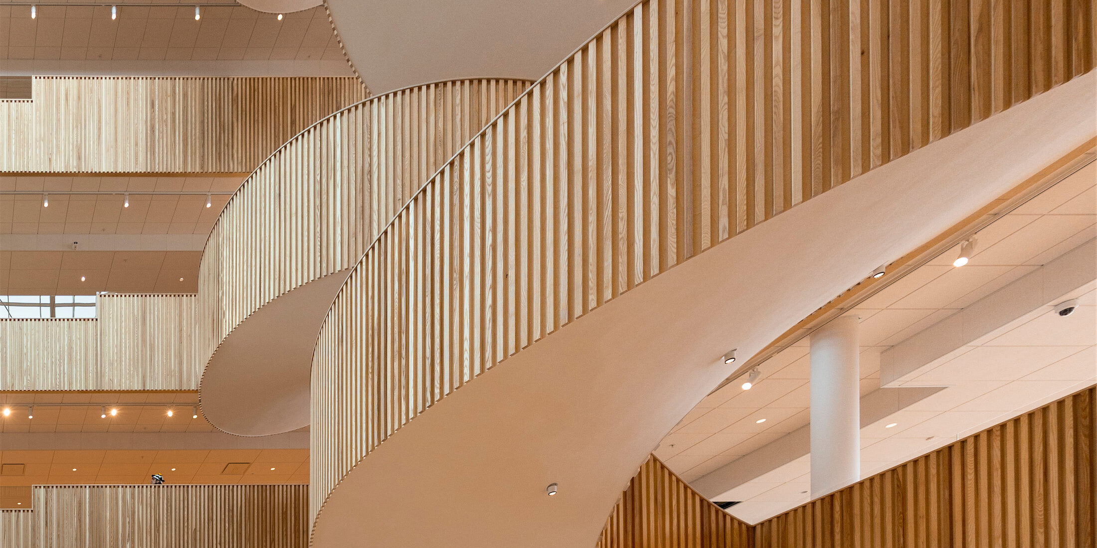 7stjärnan-Atrium-3 Trappor och måttanpassade ribbor och ribbmoduler till E.ON – Castellum